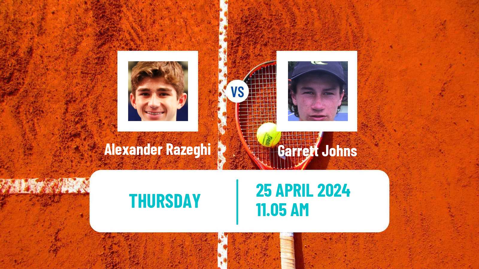 Tennis ITF M15 Vero Beach Fl Men Alexander Razeghi - Garrett Johns