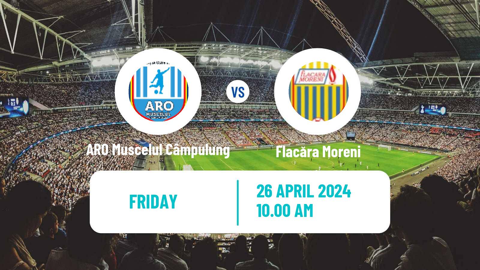 Soccer Romanian Liga 3 - Seria 4 ARO Muscelul Câmpulung - Flacăra Moreni