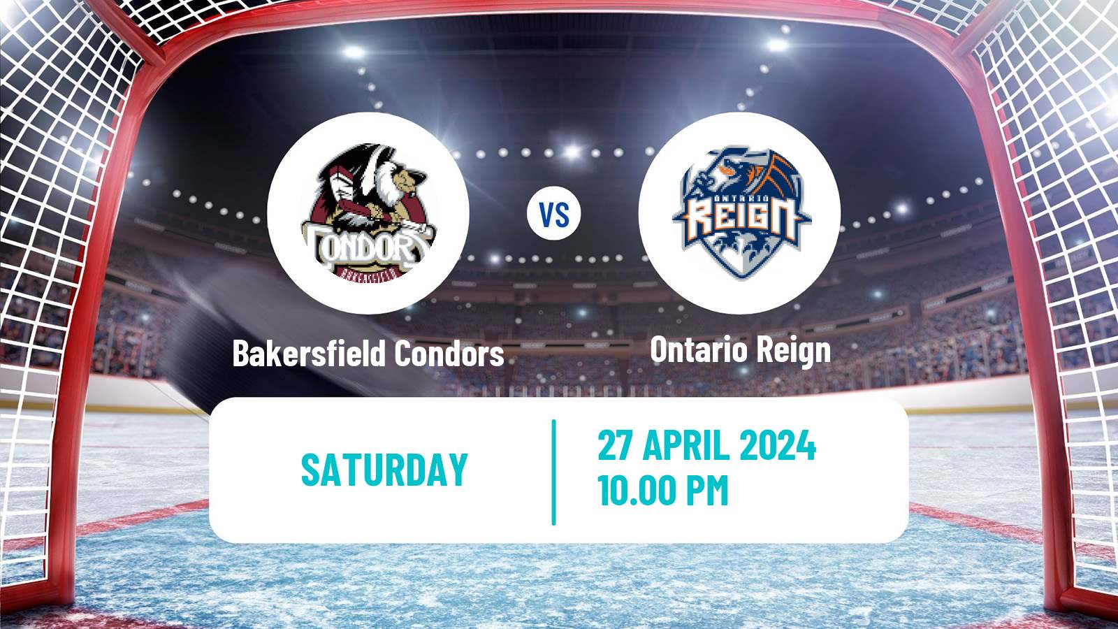 Hockey AHL Bakersfield Condors - Ontario Reign