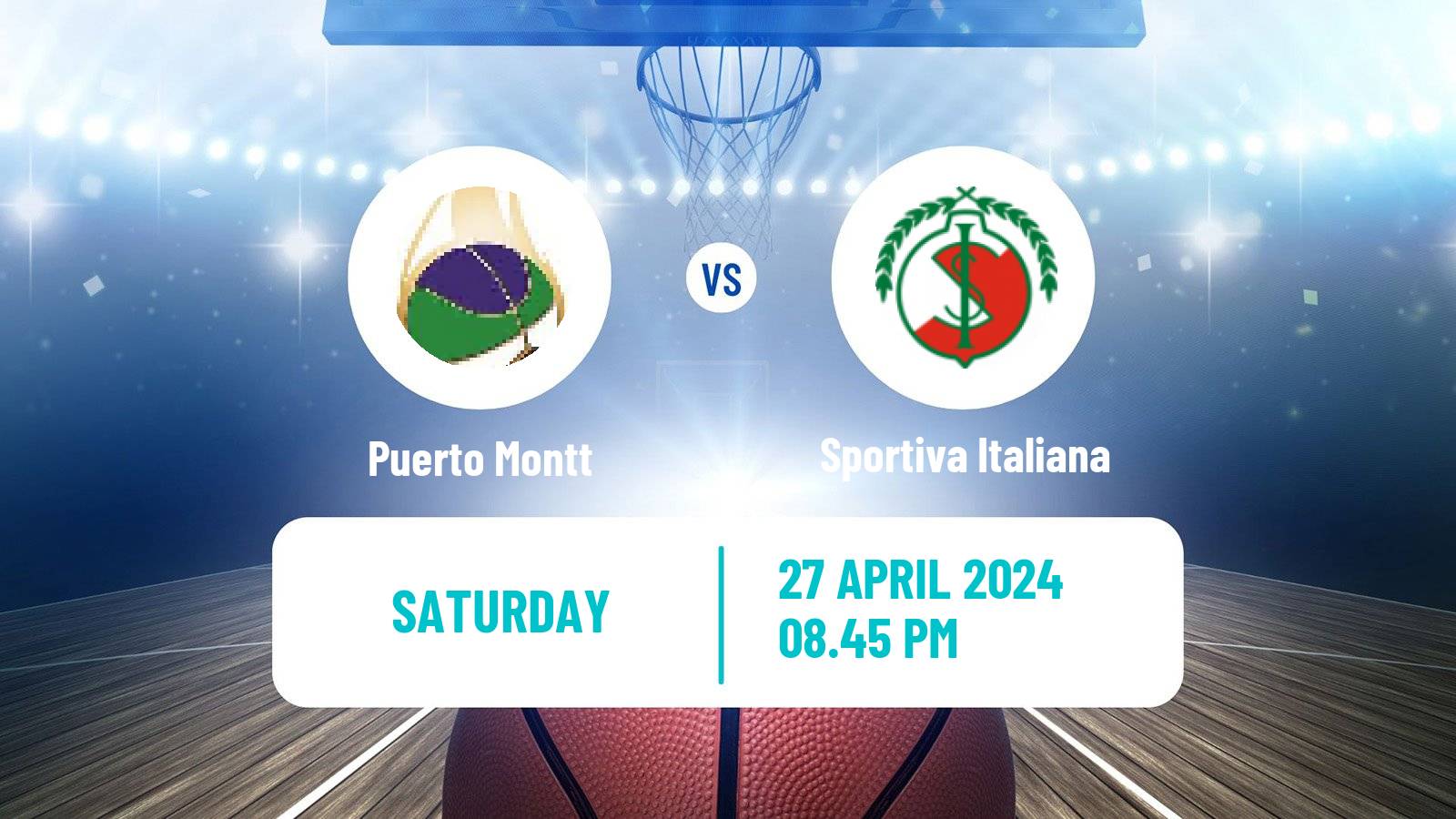 Basketball Chilean LNB Puerto Montt - Sportiva Italiana