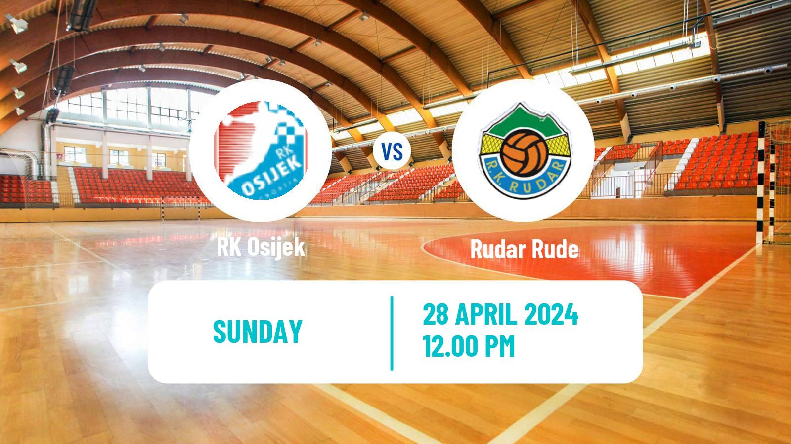 Handball Croatian Premijer Liga Handball Osijek - Rudar Rude