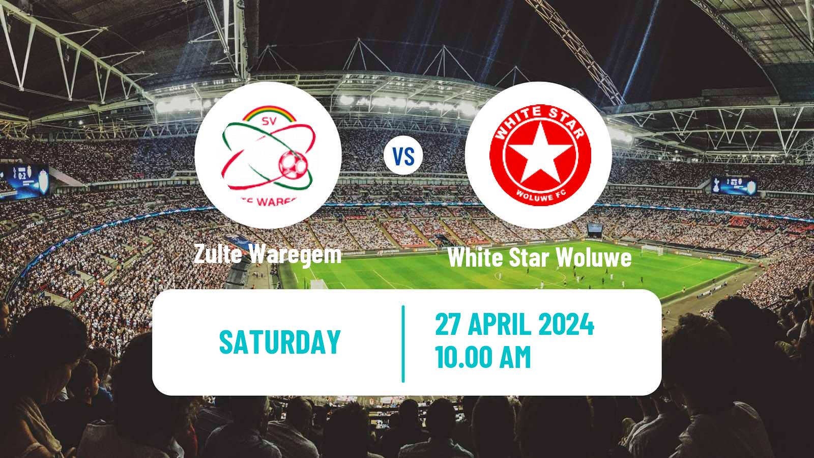 Soccer Belgian Super League Women Zulte Waregem - White Star Woluwe