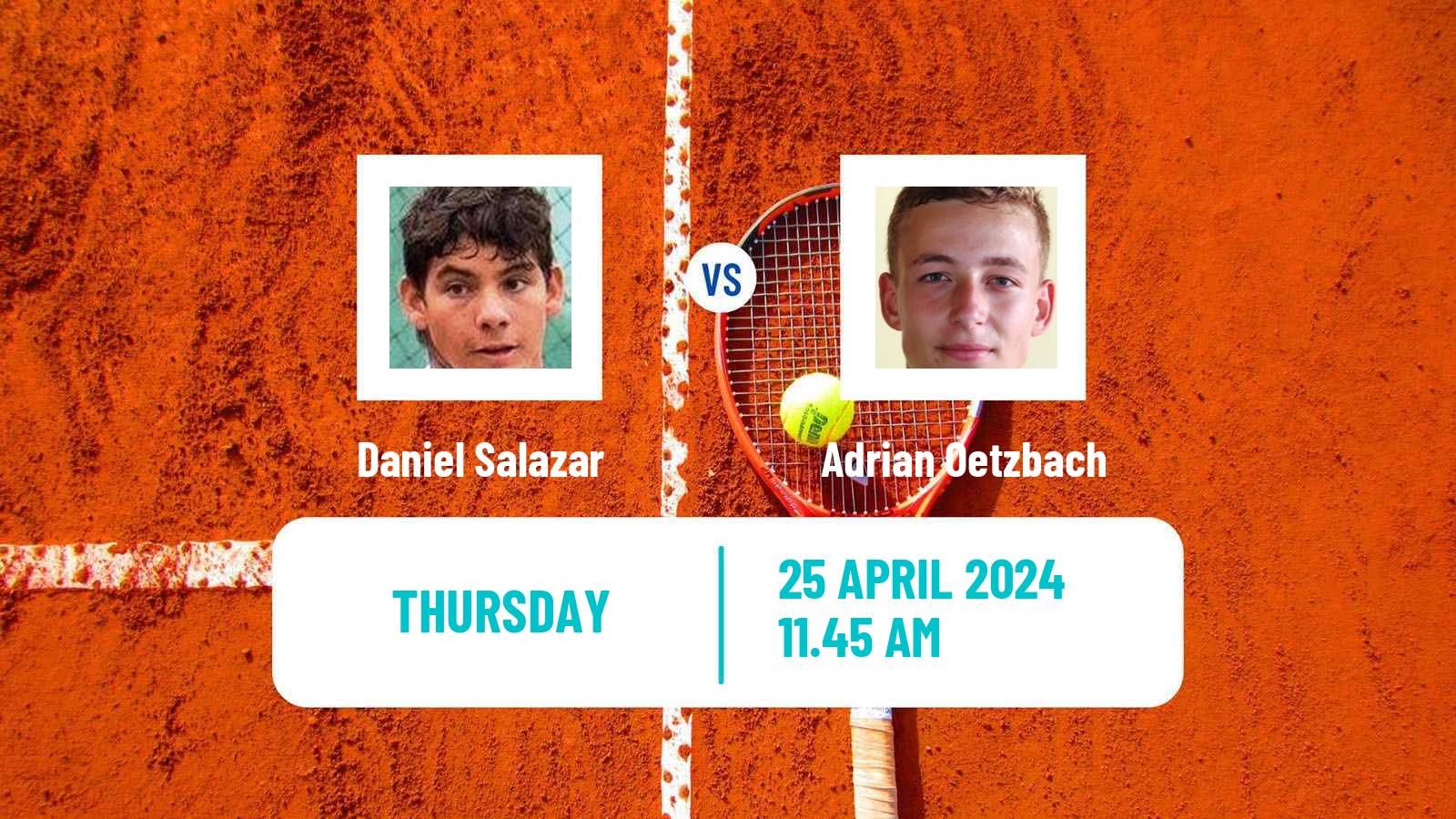 Tennis ITF M15 Meerbusch Men Daniel Salazar - Adrian Oetzbach