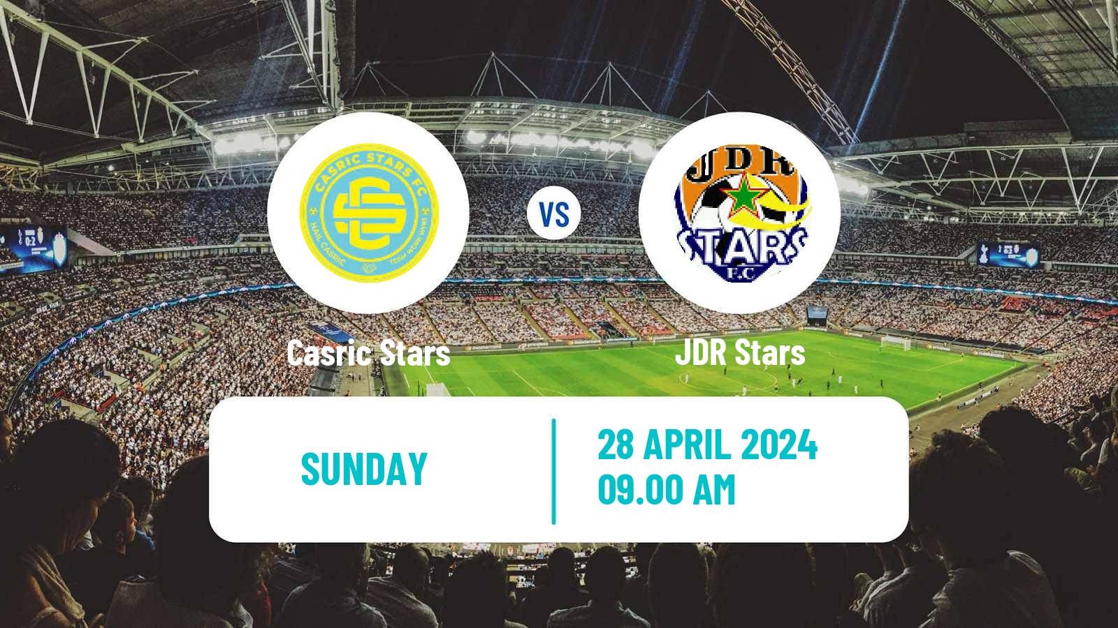 Soccer South African First Division Casric Stars - JDR Stars