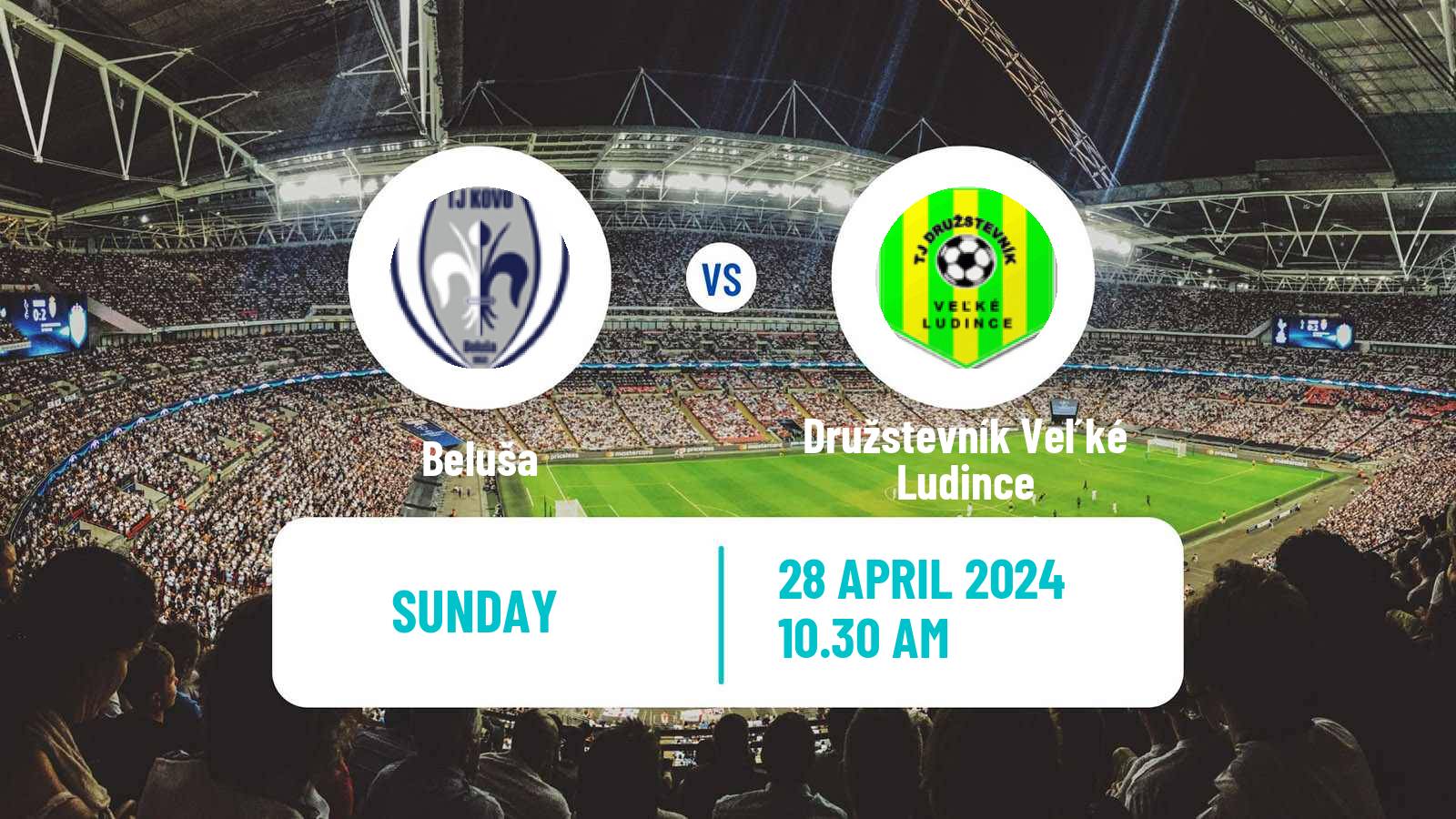 Soccer Slovak 3 Liga West Beluša - Družstevník Veľké Ludince