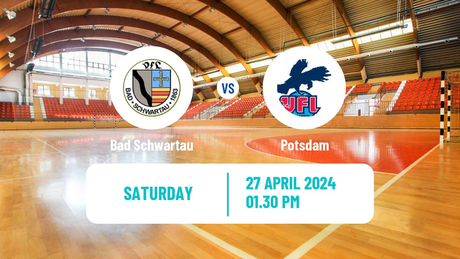 Handball German 2 Bundesliga Handball Bad Schwartau - Potsdam