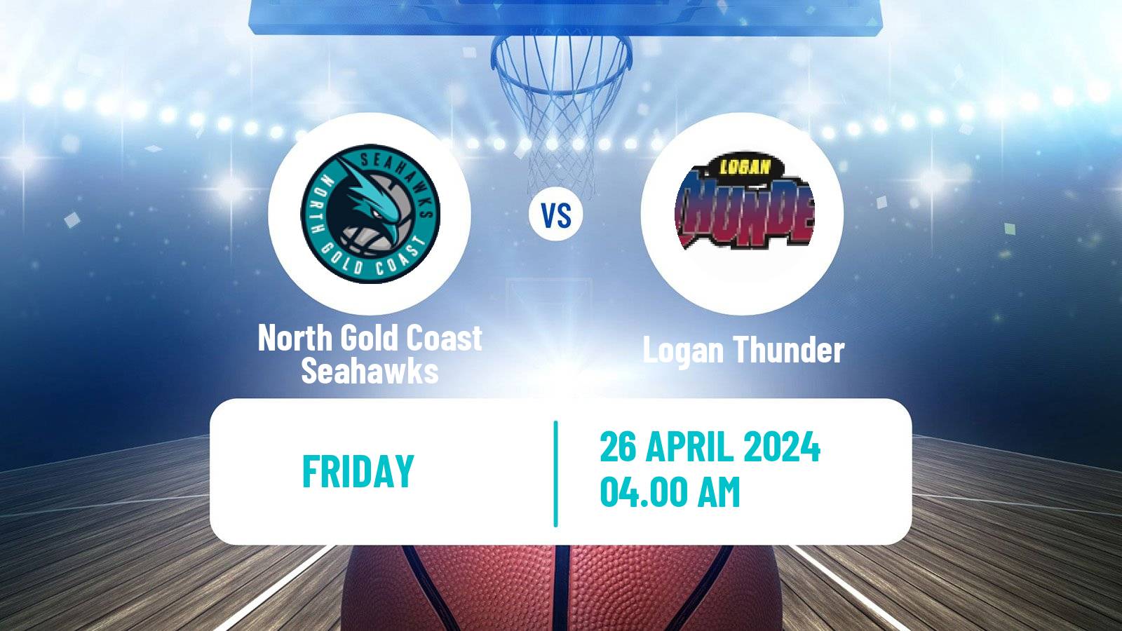 Basketball Australian NBL1 North Women North Gold Coast Seahawks - Logan Thunder