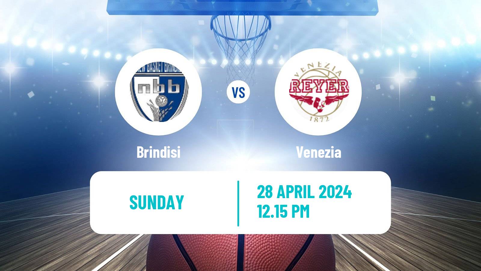 Basketball Italian Lega A Basketball Brindisi - Venezia