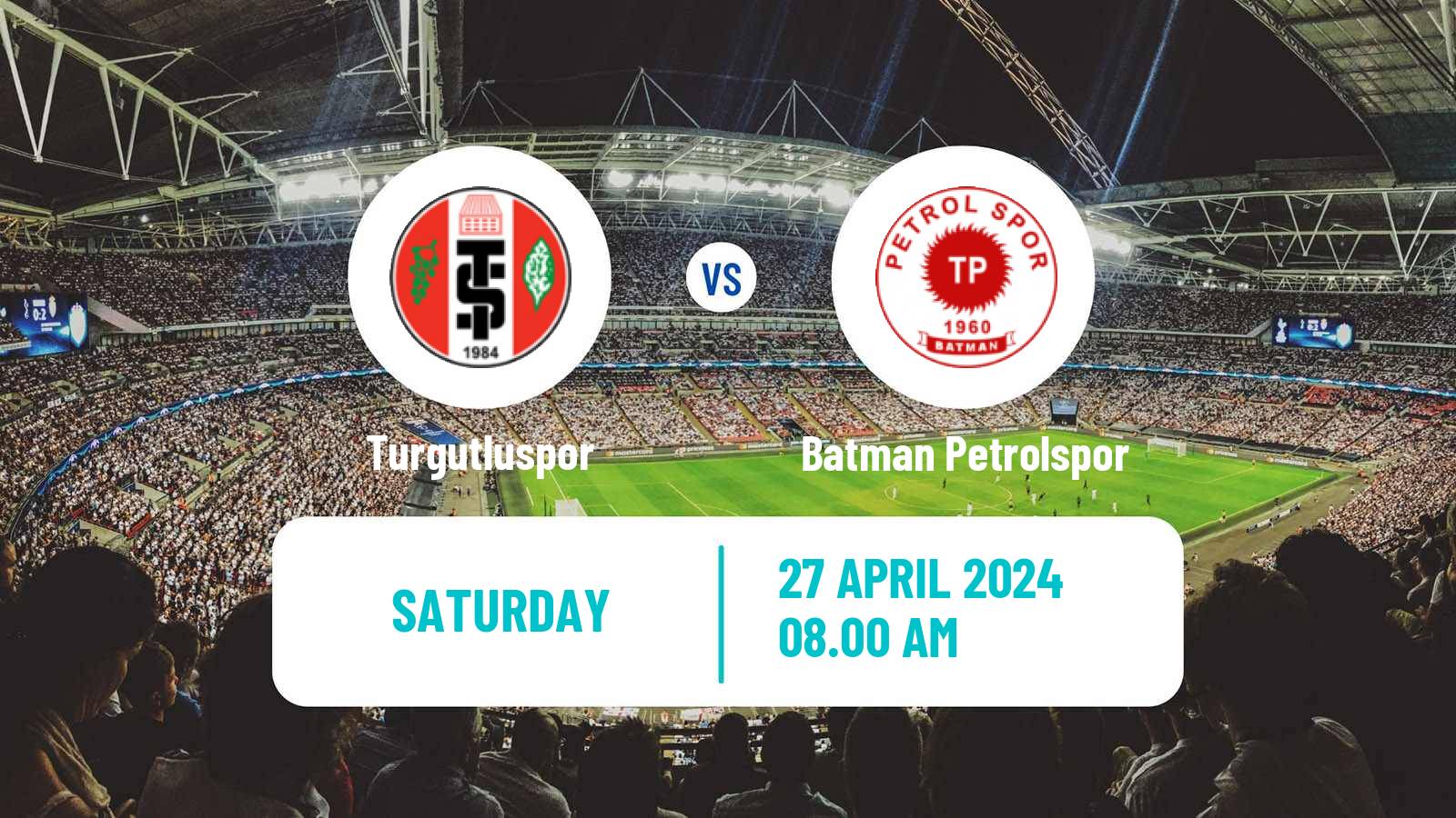 Soccer Turkish 3 Lig Group 2 Turgutluspor - Batman Petrolspor