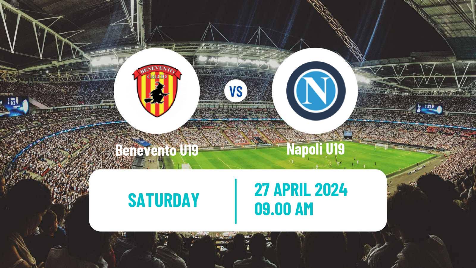 Soccer Italian Primavera 2 Benevento U19 - Napoli U19