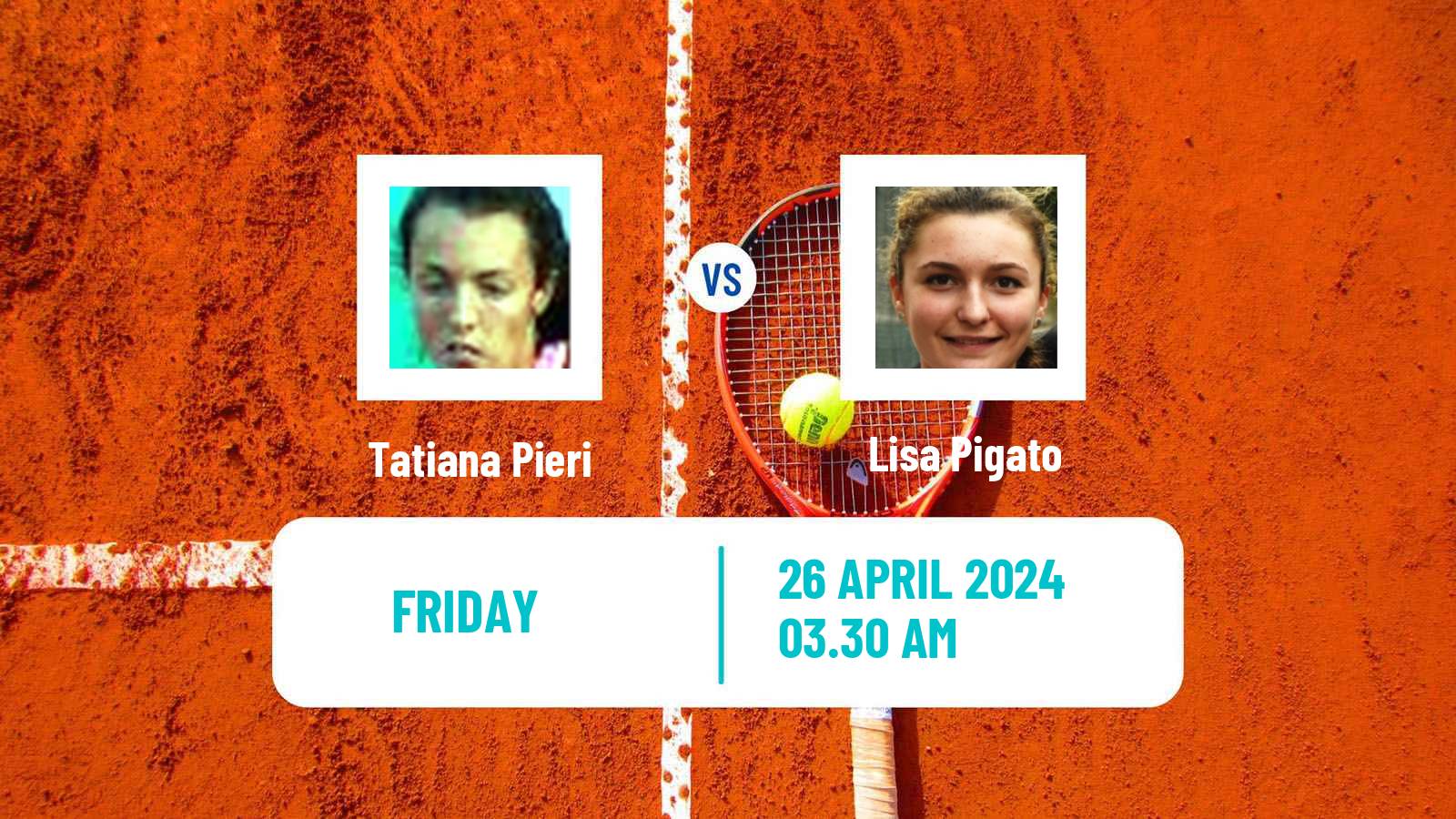 Tennis ITF W35 Santa Margherita Di Pula 5 Women Tatiana Pieri - Lisa Pigato