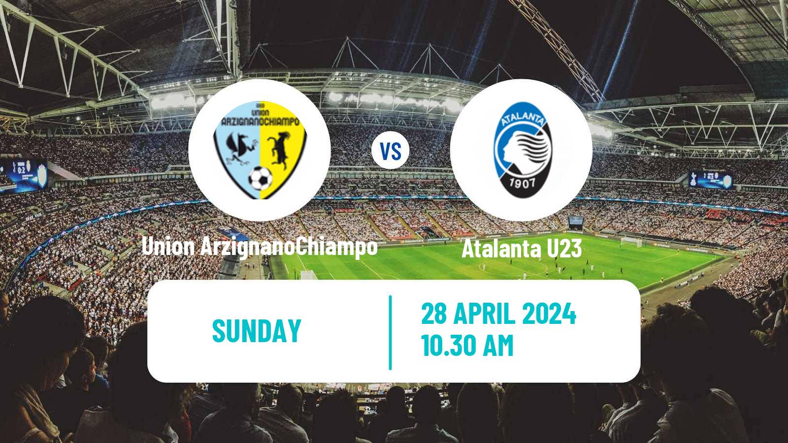 Soccer Italian Serie C Group A Union ArzignanoChiampo - Atalanta U23