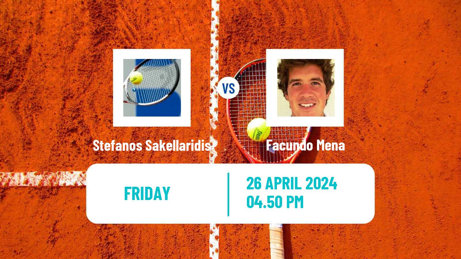 Tennis Concepcion Challenger Men Stefanos Sakellaridis - Facundo Mena