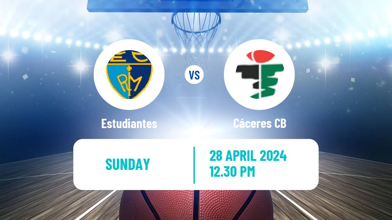 Basketball Spanish LEB Oro Estudiantes - Cáceres CB