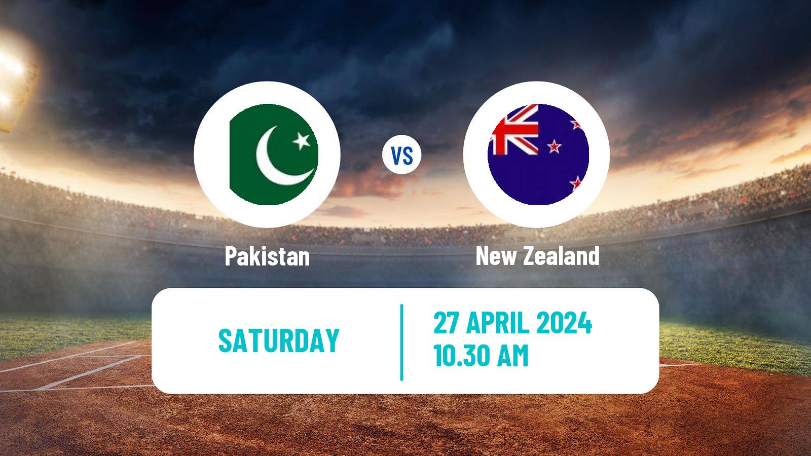 Cricket Twenty20 International Pakistan - New Zealand
