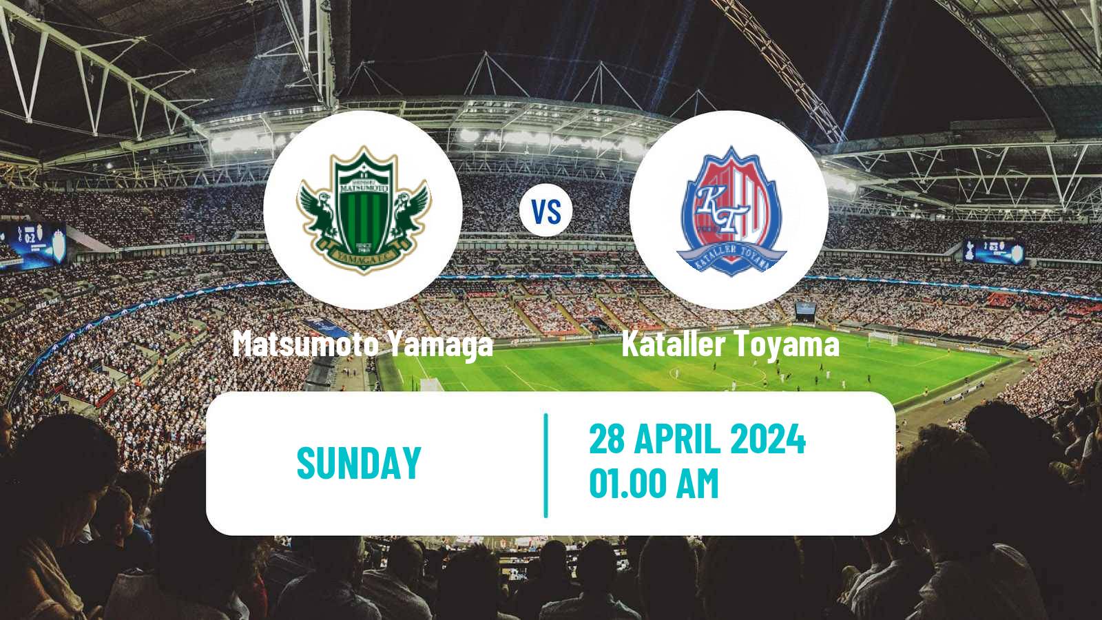 Soccer Japan J3 League Matsumoto Yamaga - Kataller Toyama