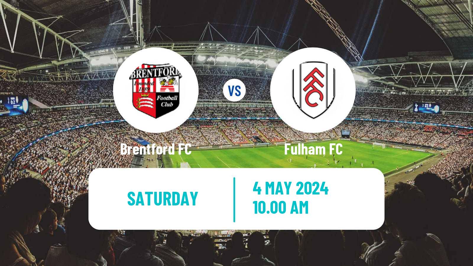 Soccer English Premier League Brentford - Fulham