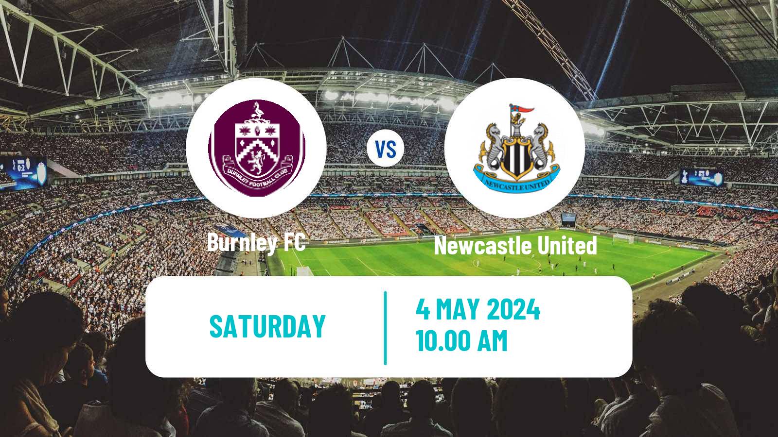 Soccer English Premier League Burnley - Newcastle United