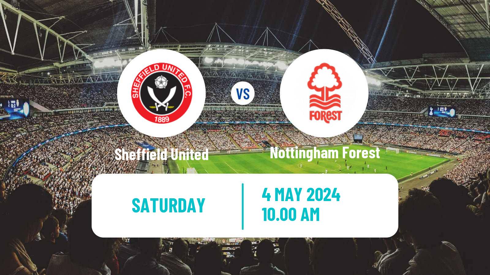 Soccer English Premier League Sheffield United - Nottingham Forest