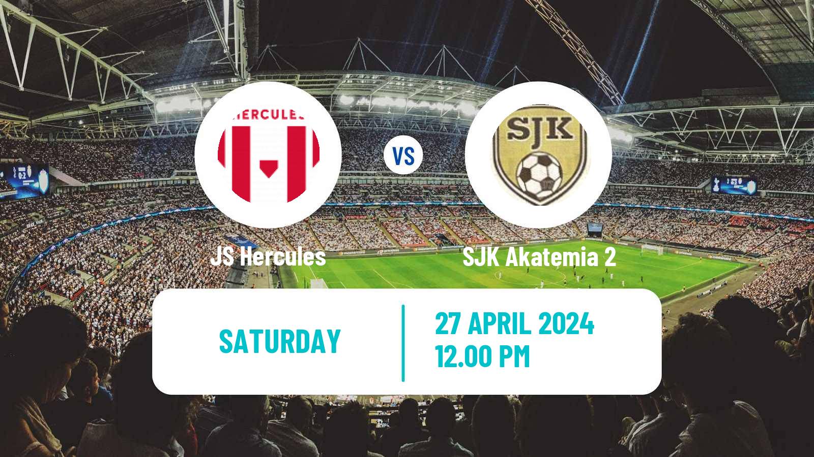 Soccer Finnish Kakkonen Group C JS Hercules - SJK Akatemia 2