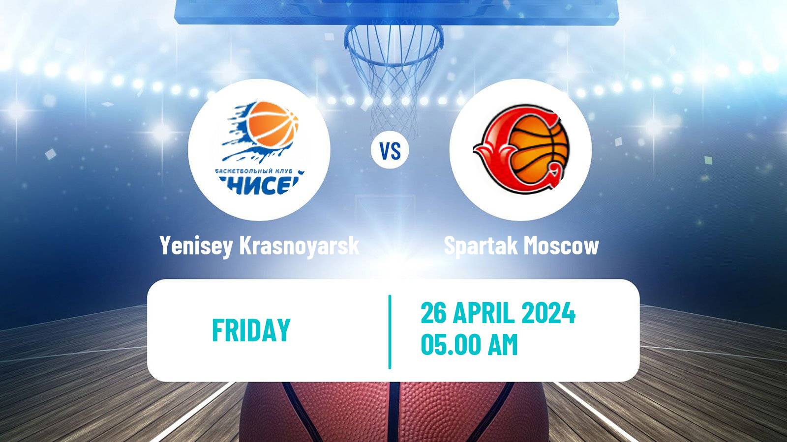 Basketball Russian Premier League Basketball Women Yenisey Krasnoyarsk - Spartak Moscow