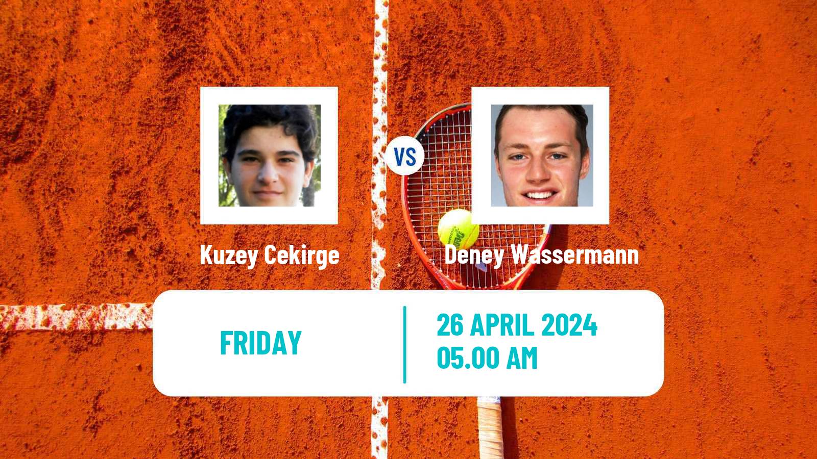Tennis ITF M15 Antalya 12 Men Kuzey Cekirge - Deney Wassermann