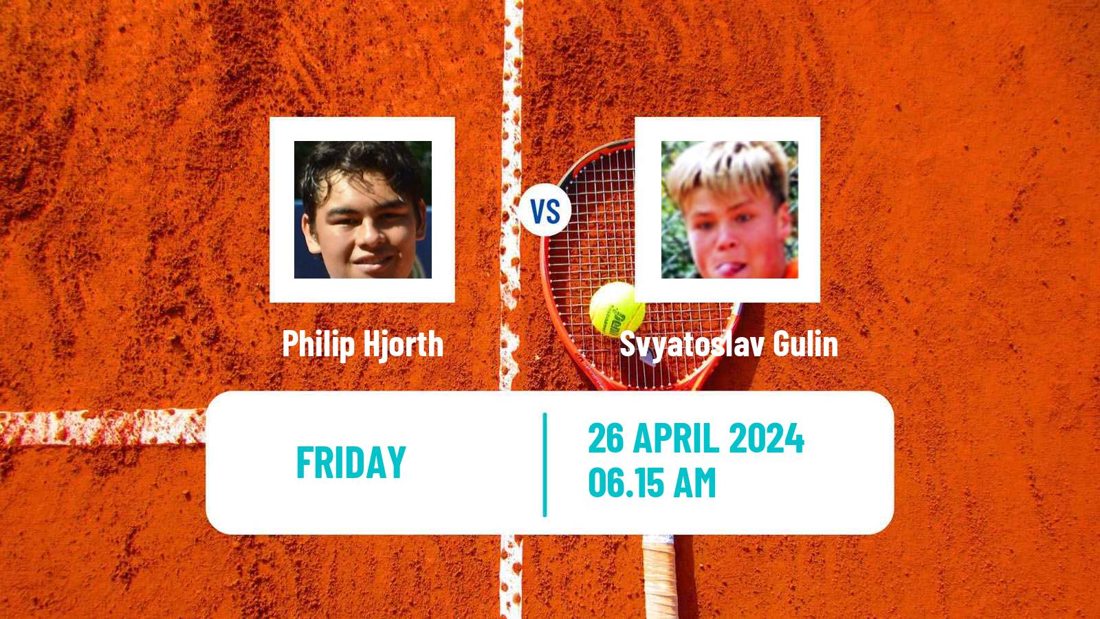 Tennis ITF M15 Sanxenxo Men Philip Hjorth - Svyatoslav Gulin