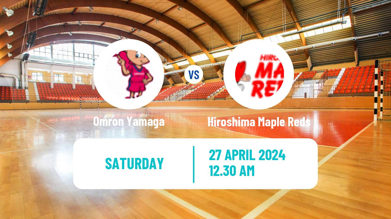 Handball Japan JHL Handball Women Omron Yamaga - Hiroshima Maple Reds