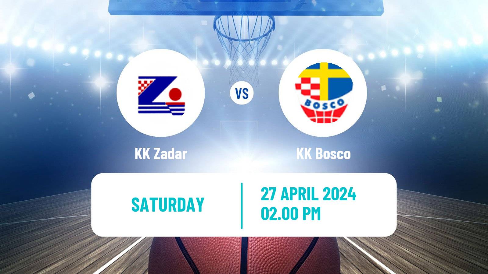 Basketball Croatian Premijer Liga Basketball KK Zadar - Bosco