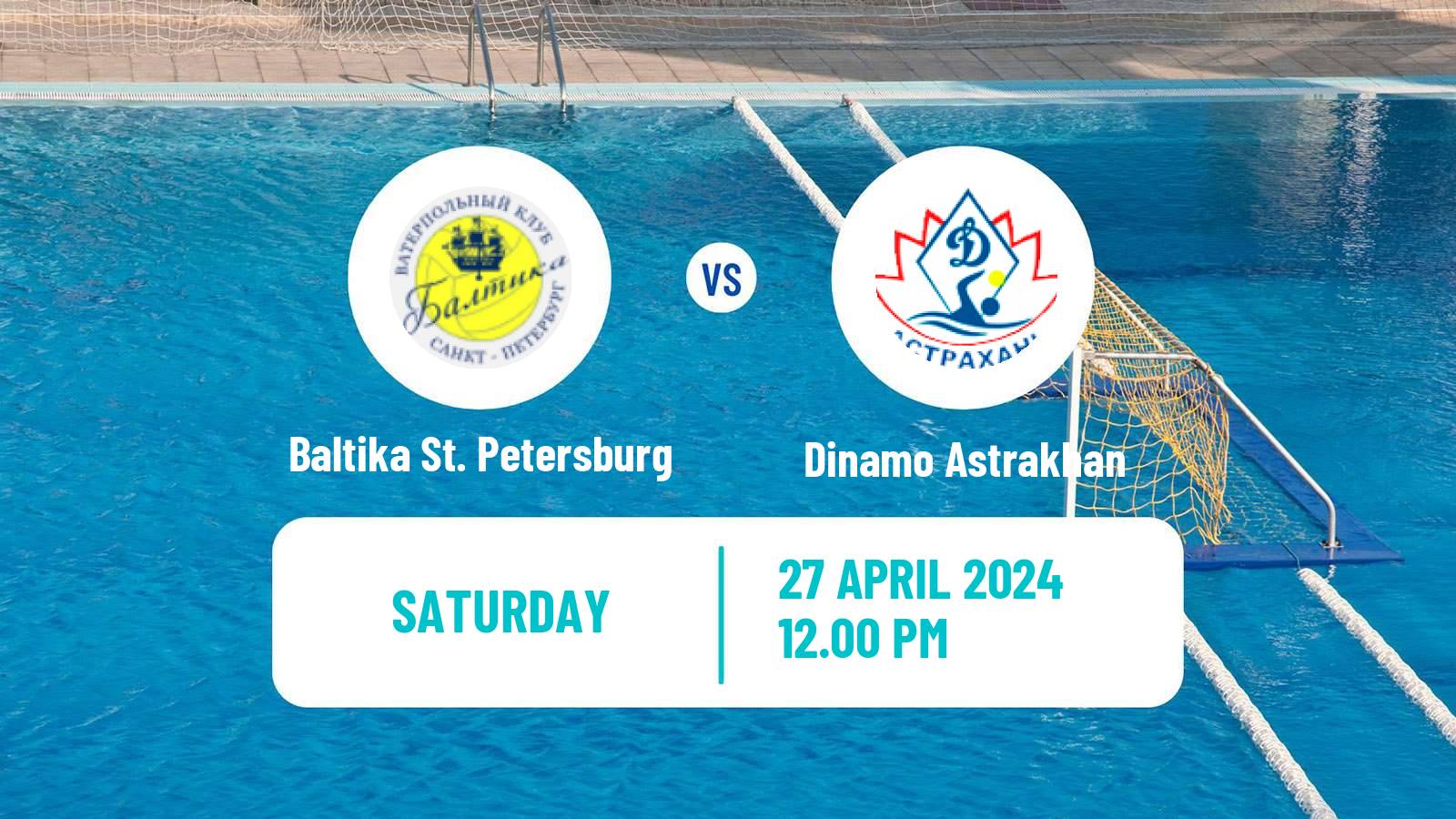 Water polo Russian Championship Water Polo Baltika St. Petersburg - Dinamo Astrakhan