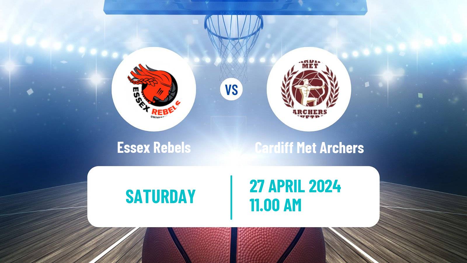 Basketball British WBBL Essex Rebels - Cardiff Met Archers