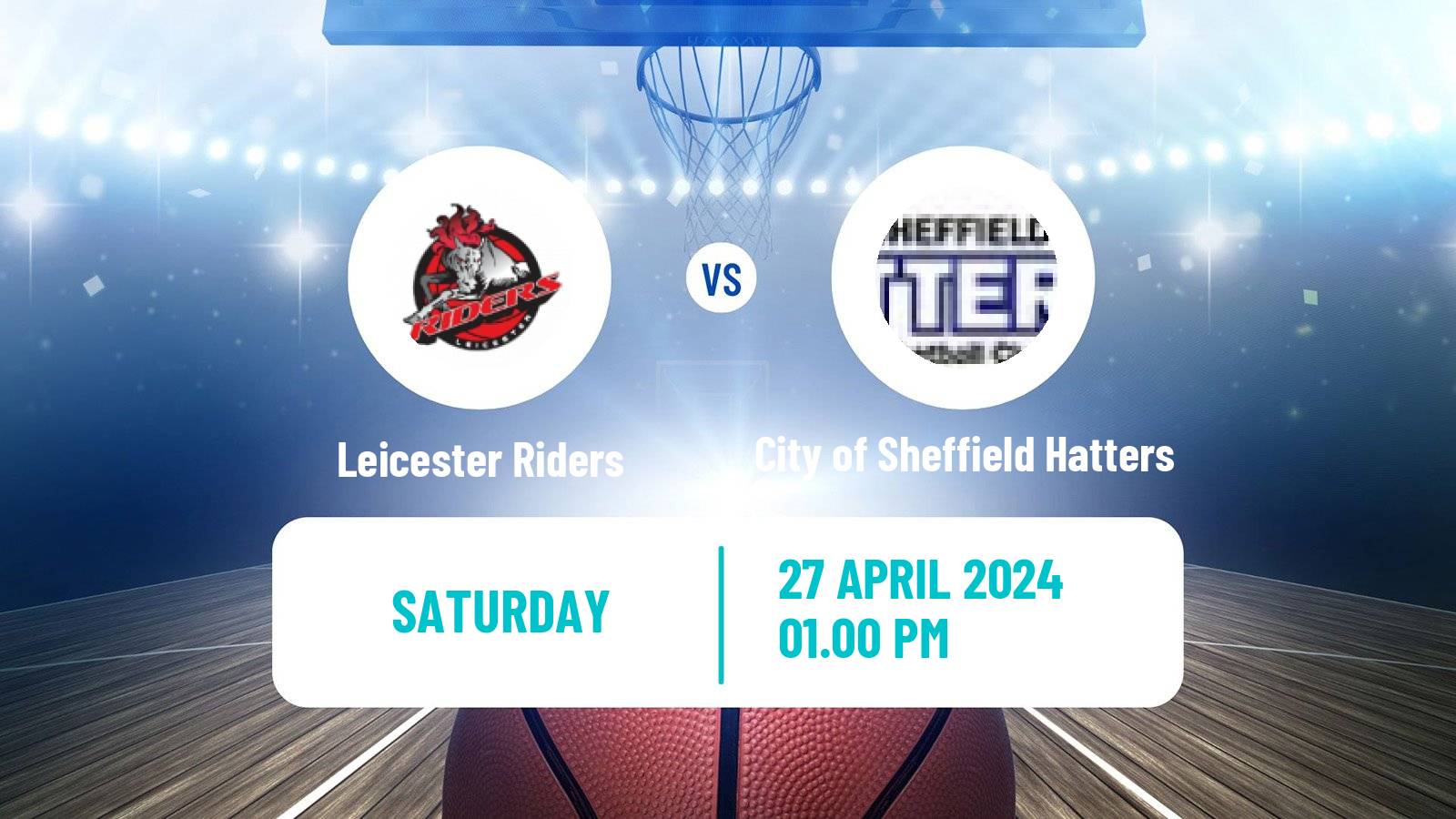 Basketball British WBBL Leicester Riders - City of Sheffield Hatters