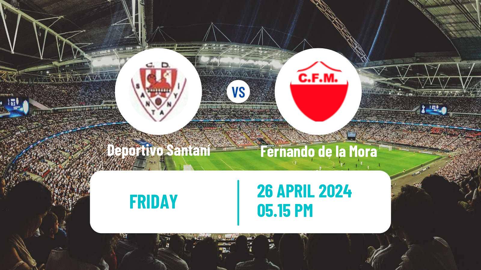 Soccer Paraguayan Division Intermedia Deportivo Santaní - Fernando de la Mora