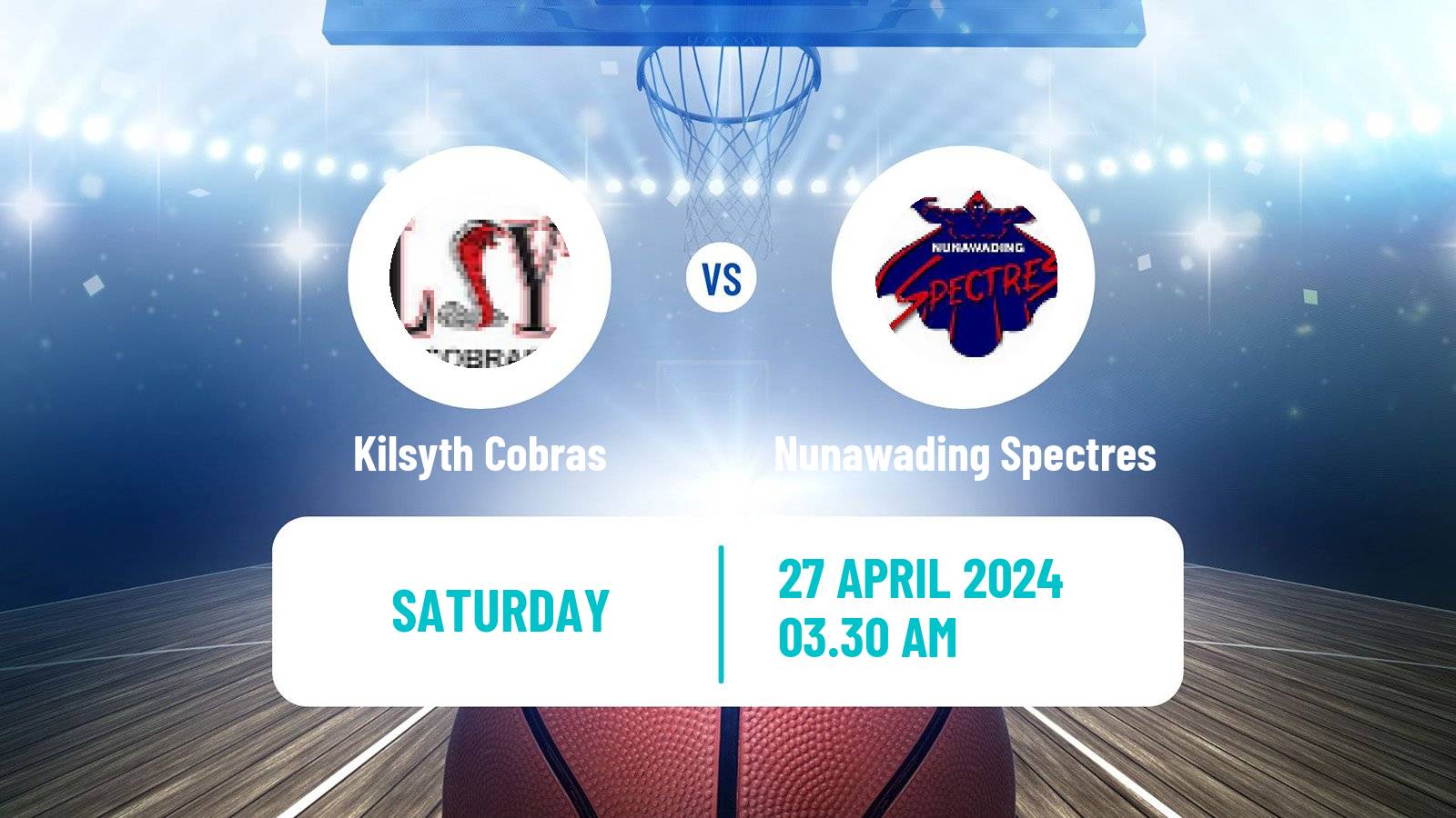 Basketball Australian NBL1 South Women Kilsyth Cobras - Nunawading Spectres