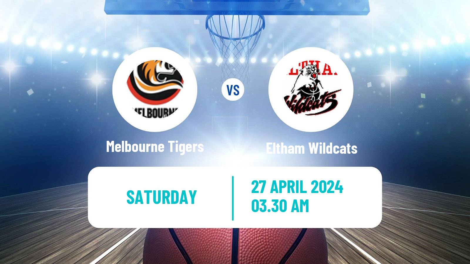 Basketball Australian NBL1 South Women Melbourne Tigers - Eltham Wildcats