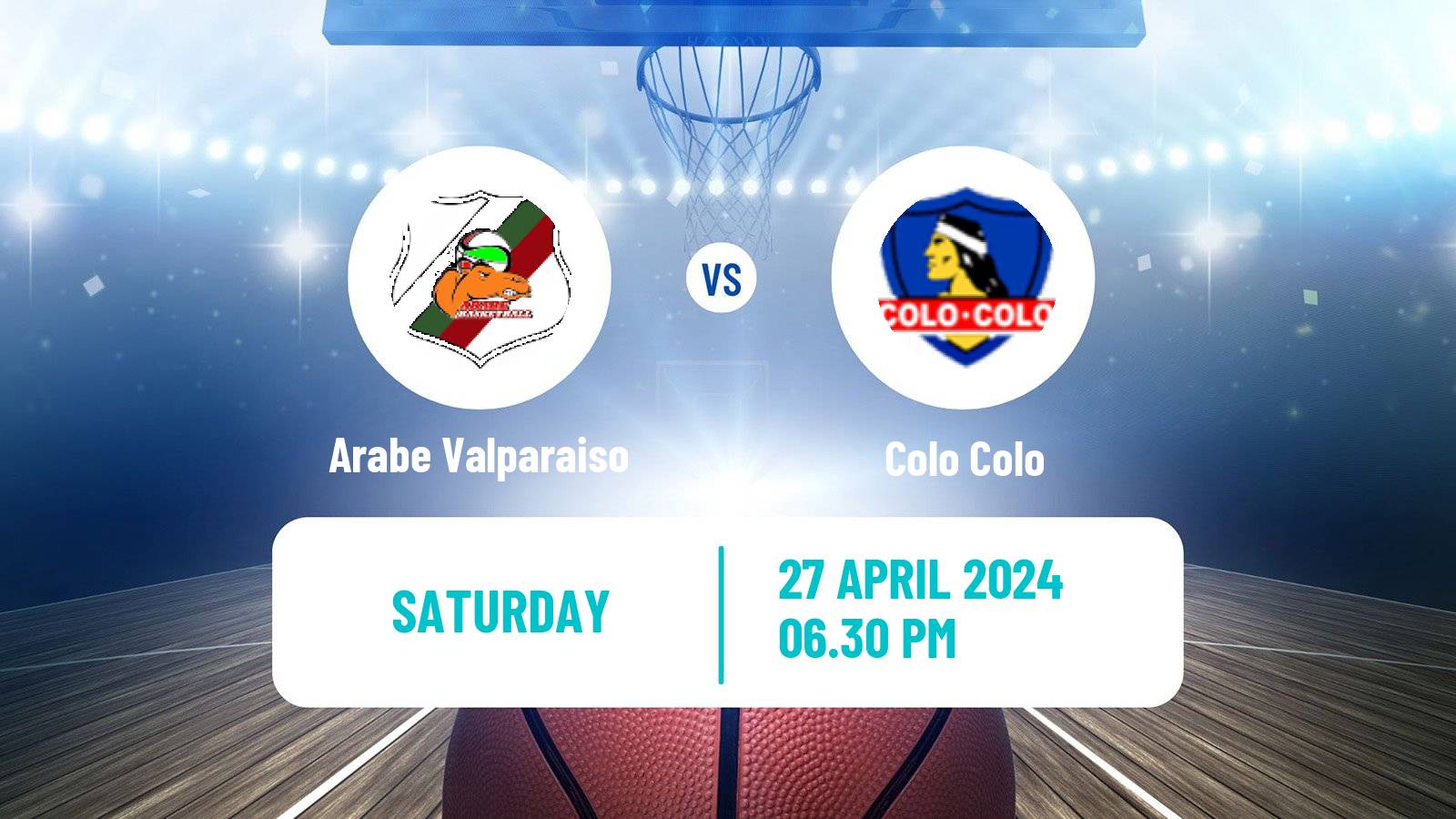 Basketball Chilean LNB 2 Arabe Valparaiso - Colo Colo
