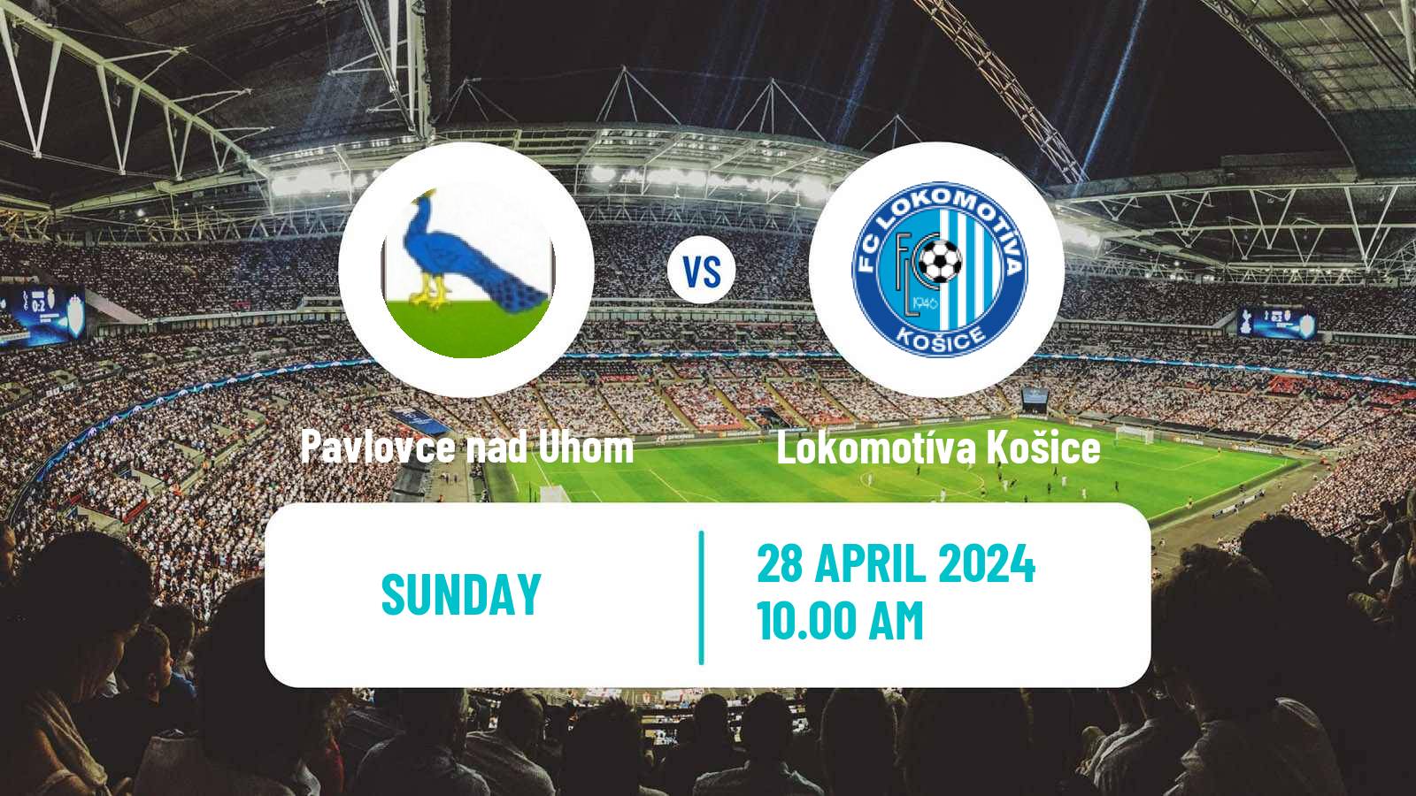 Soccer Slovak 4 Liga East Pavlovce nad Uhom - Lokomotíva Košice