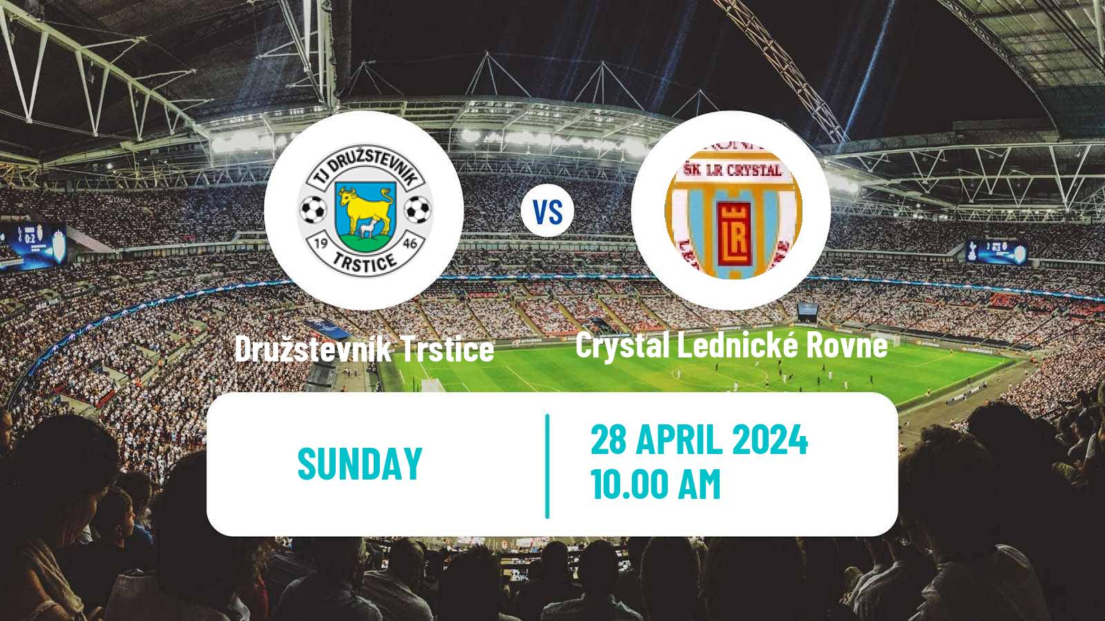 Soccer Slovak 4 Liga West Družstevník Trstice - Crystal Lednické Rovne