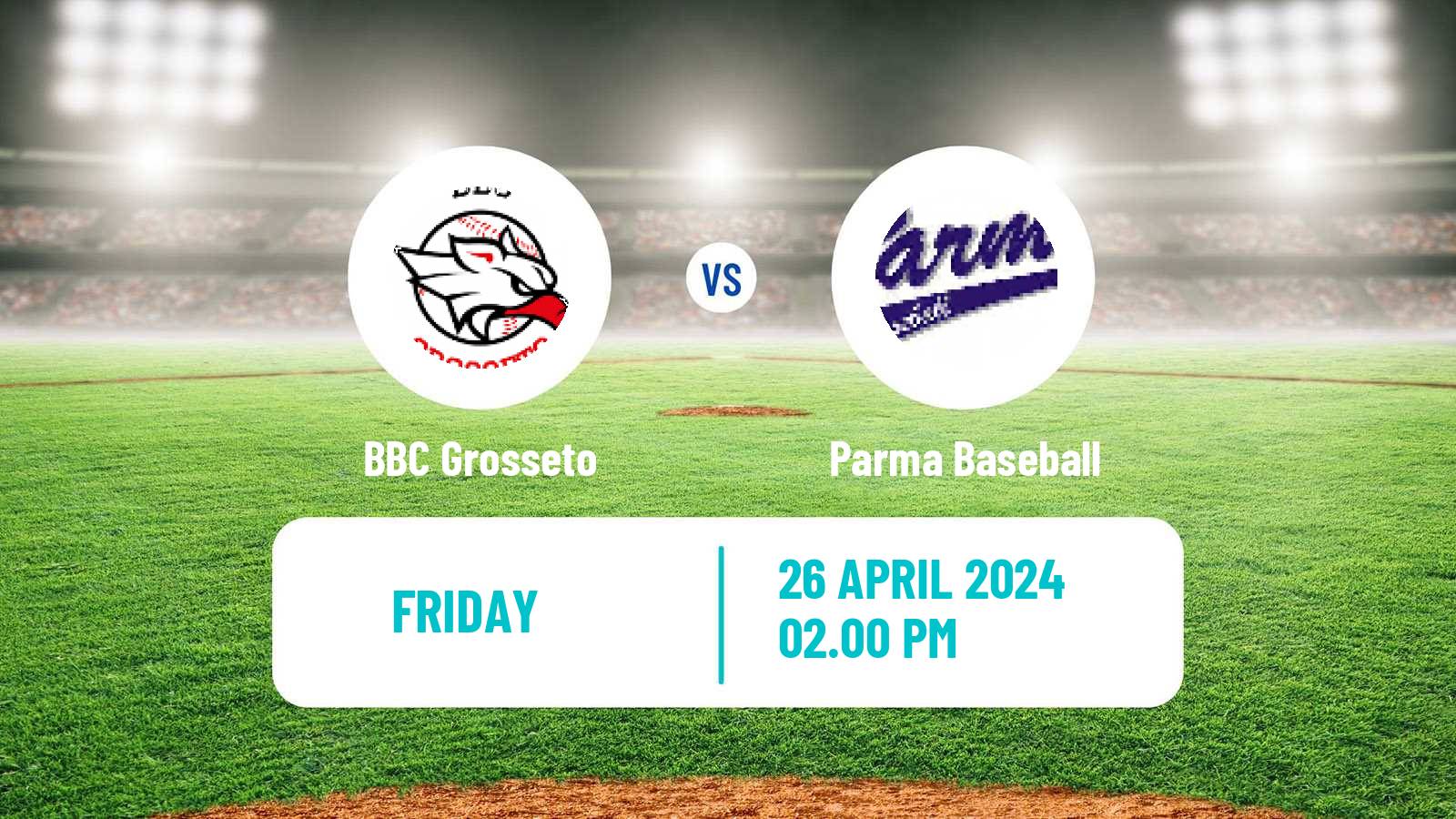 Baseball Italian Serie A1 Baseball Grosseto - Parma Baseball