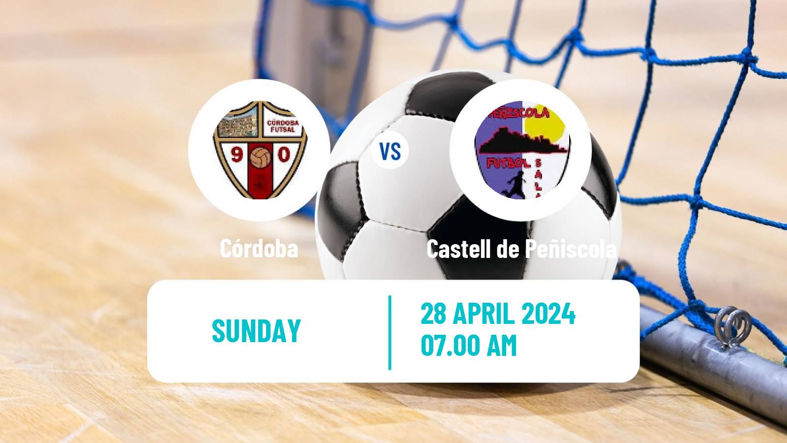 Futsal Spanish Primera Division Futsal Córdoba - Castell de Peñiscola