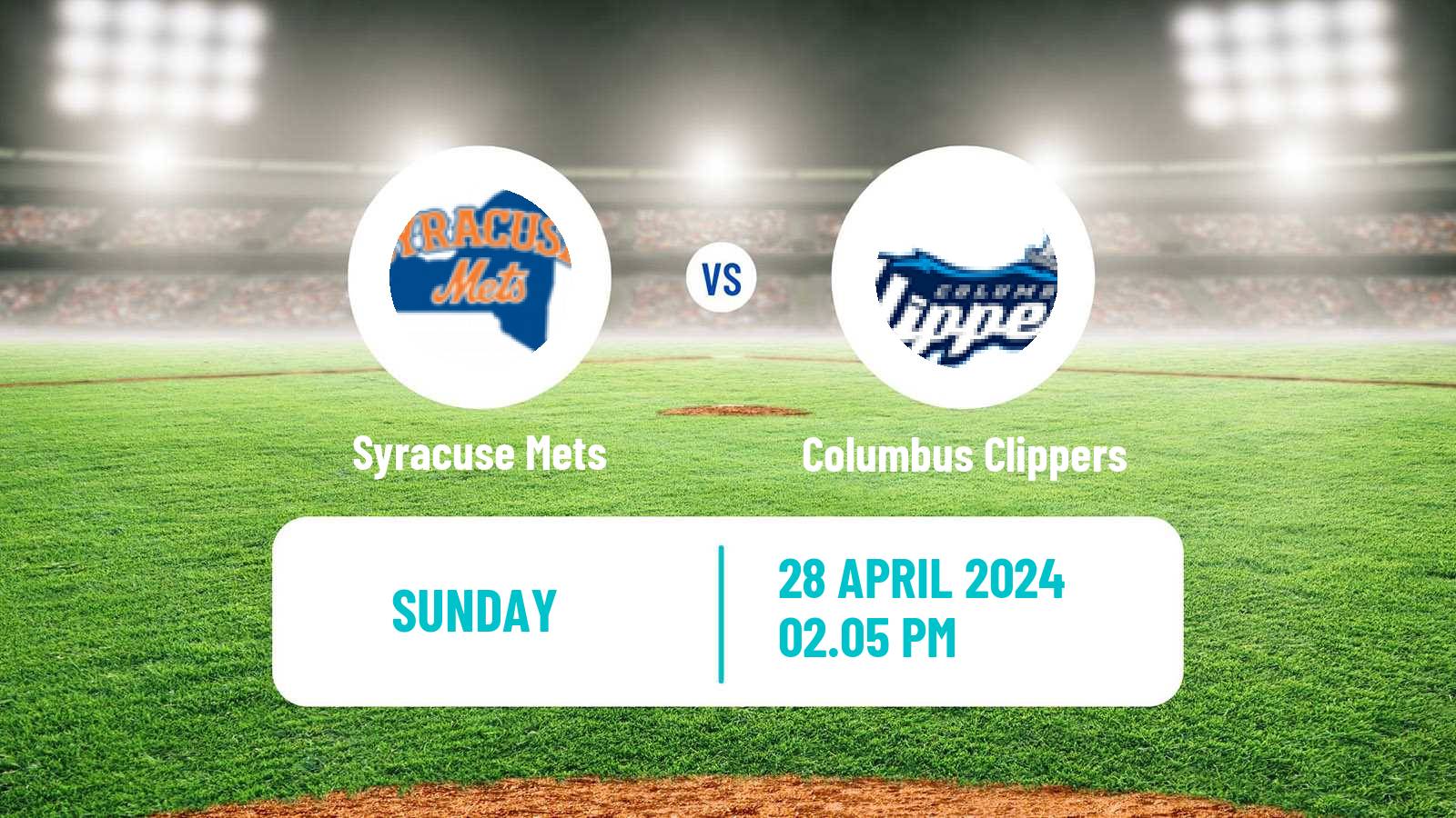 Baseball IL Syracuse Mets - Columbus Clippers