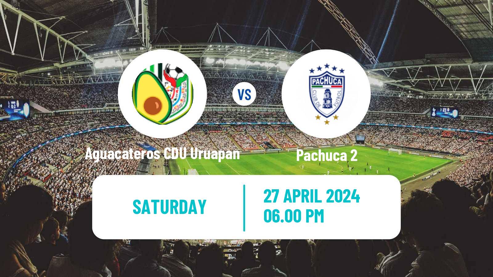 Soccer Mexican Liga Premier Serie B Aguacateros CDU Uruapan - Pachuca 2