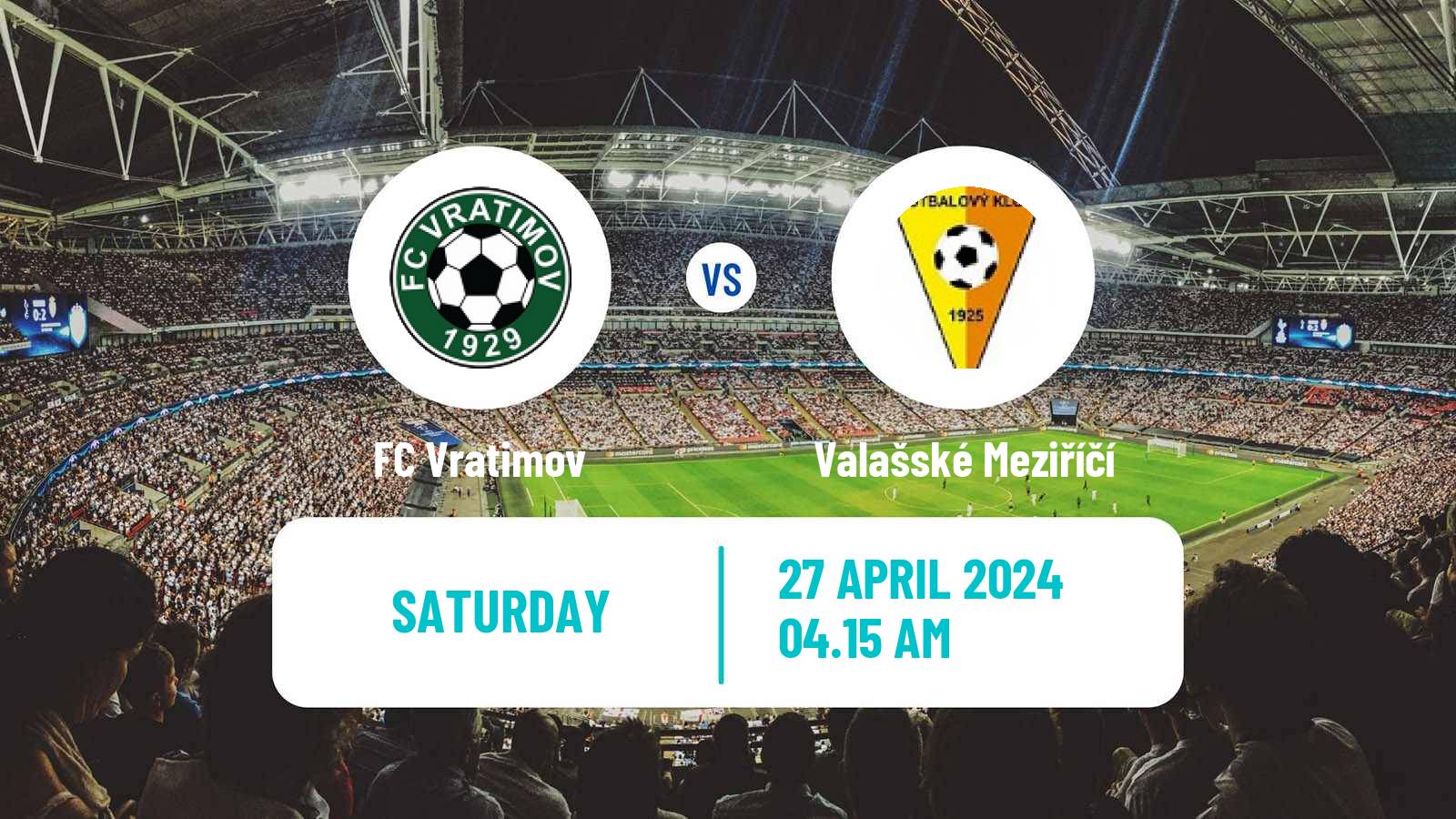 Soccer Czech Division F Vratimov - Valašské Meziříčí