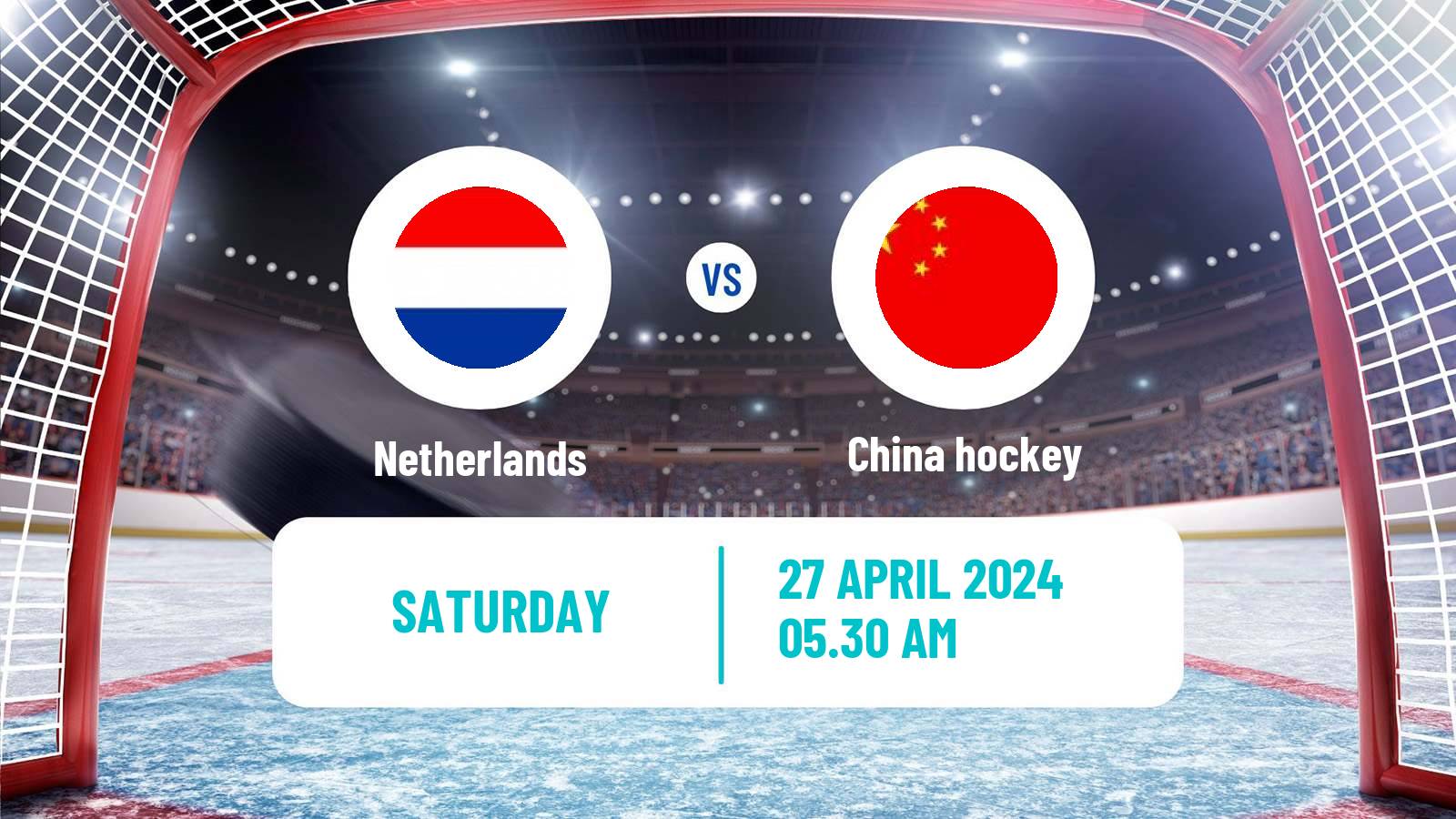 Hockey IIHF World Championship IB Netherlands - China