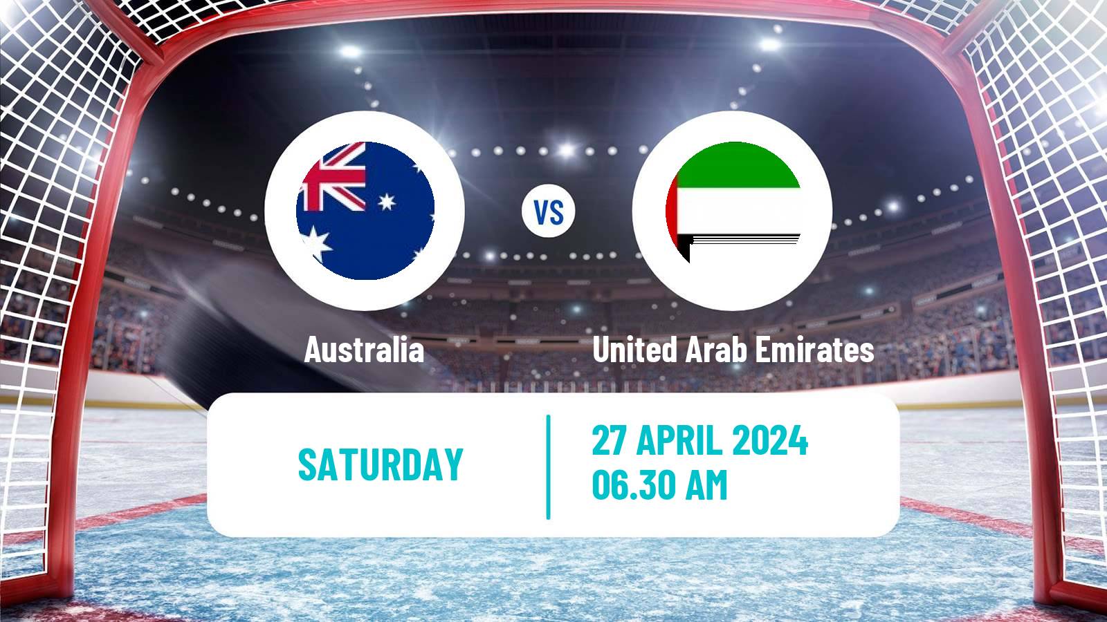 Hockey IIHF World Championship IIA Australia - United Arab Emirates