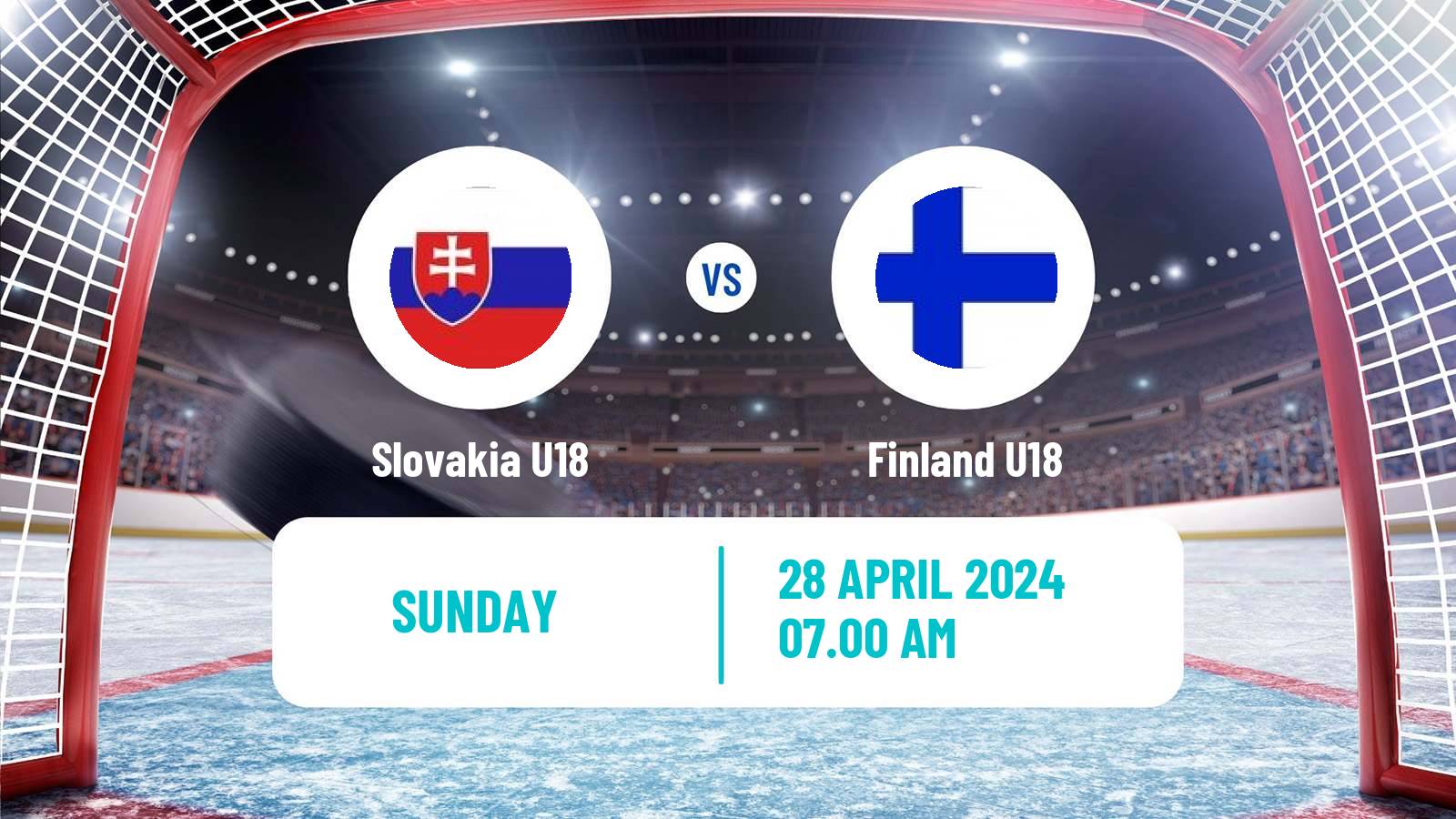 Hockey IIHF World U18 Championship Slovakia U18 - Finland U18