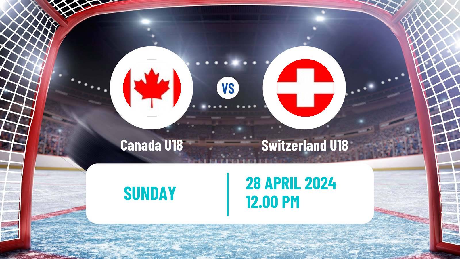 Hockey IIHF World U18 Championship Canada U18 - Switzerland U18
