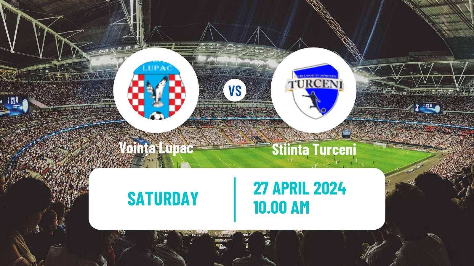 Soccer Romanian Liga 3 - Seria 7 Voința Lupac - Stiinta Turceni