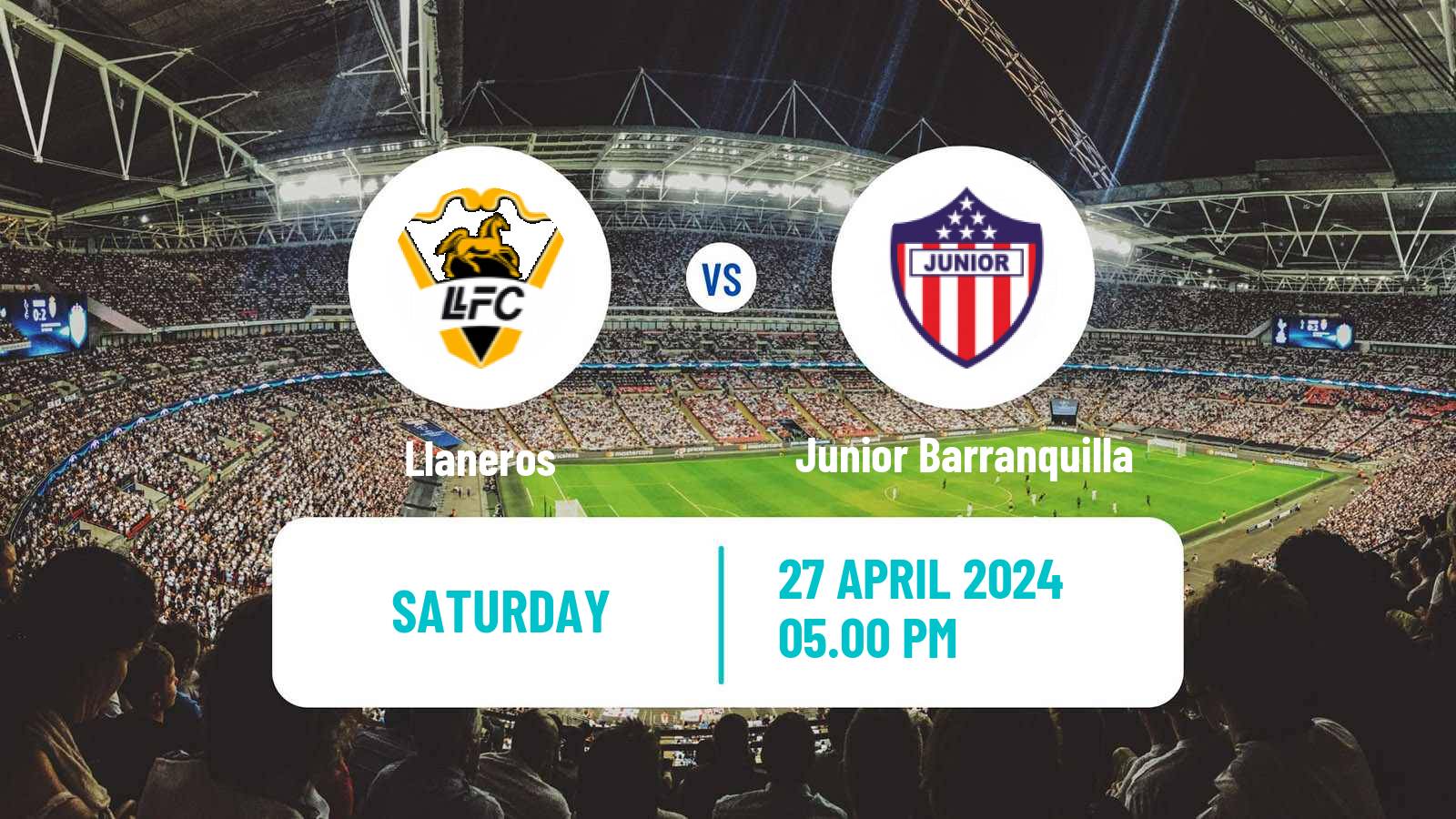 Soccer Colombian Liga Women Llaneros - Junior Barranquilla