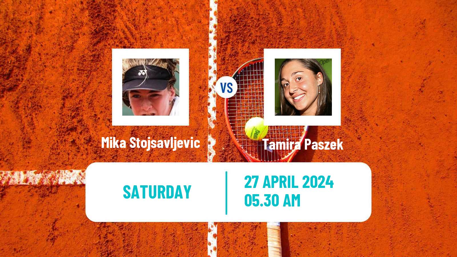 Tennis ITF W35 Nottingham Women Mika Stojsavljevic - Tamira Paszek